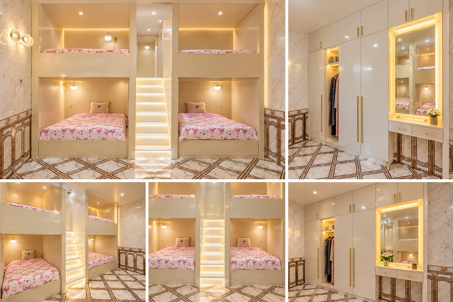 Luxury Space - Saving Bedroom & Custom Interior